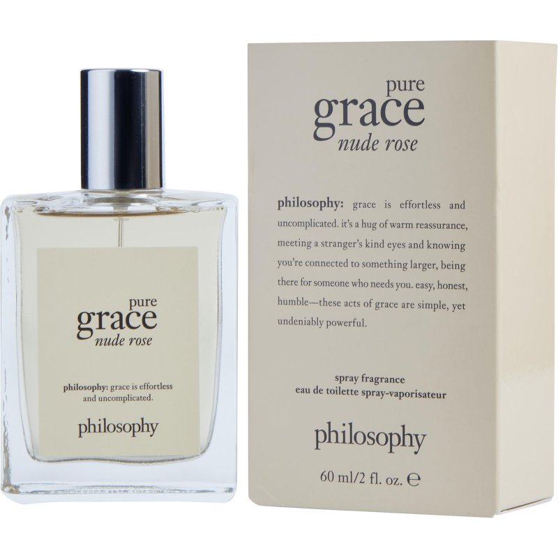 Pure Grace Nude Rose Eau de Parfum Spray by Philosophy - 2 oz